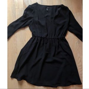 Little black dress LBD with sleeves